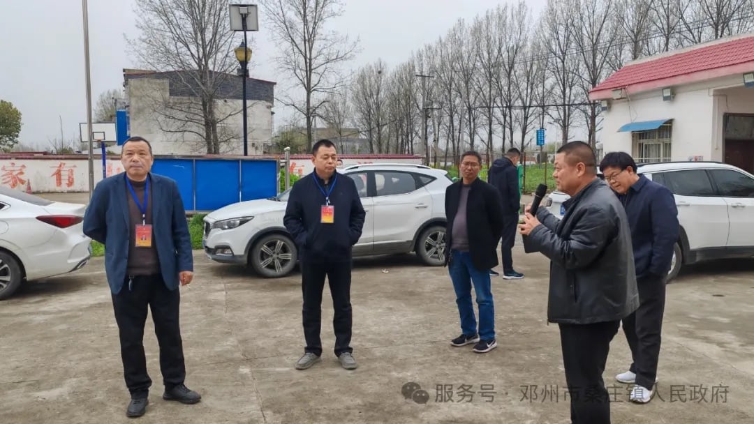 桑庄镇开展人居环境整治逐村观摩推进会