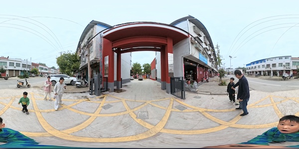 【28P】2025国庆桑庄一初中新貌 360°全景照片