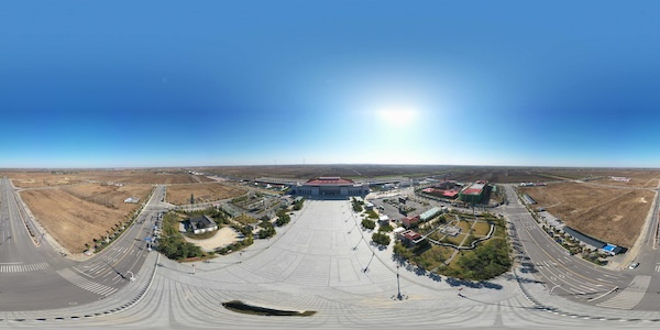 【2P】2021邓州东站航拍360°全景照片