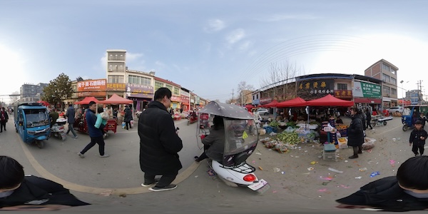 【40P】2024桑庄街赶年集360°全景照片随拍