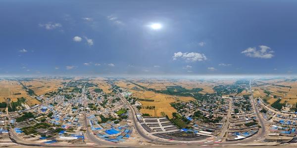 【1P】2024桑庄街航拍360°全景照片