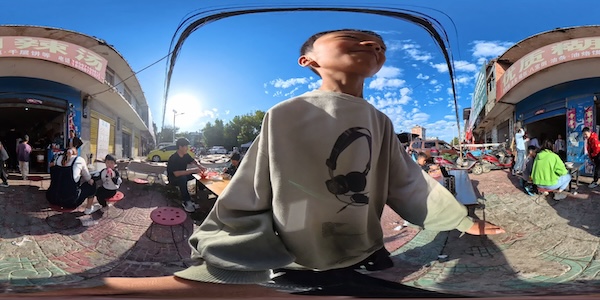 【14P】2024国庆上街买胡辣汤360°全景照片